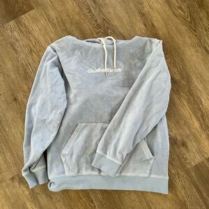 Quiksilver Sky Blue Hooded Sweatshirt